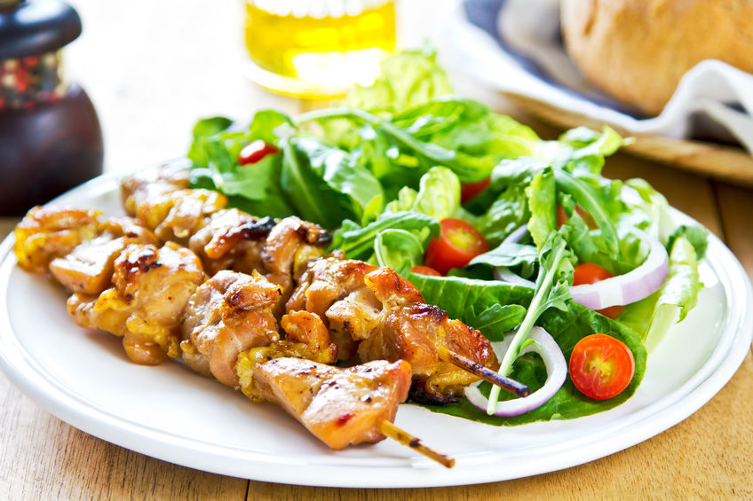 Brochettes de poulet Tandoori